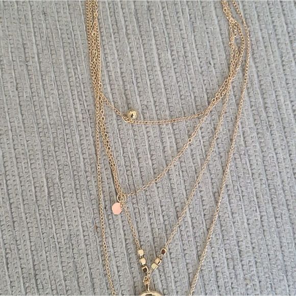 New Fashion Jewelry Gold Color Round Sheet Moon - Picture 6 of 8